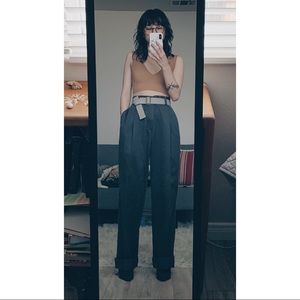Charcoal Trousers